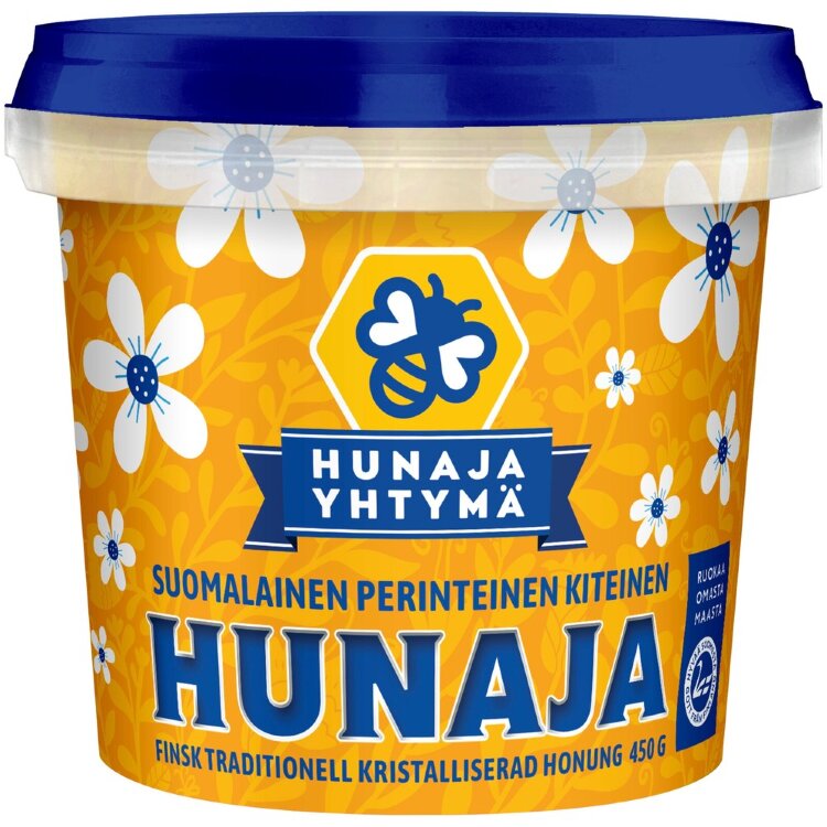 Honey Group Finnish Traditional Crystallized Honey 450g