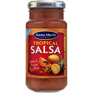 Santa Maria Tropical Salsa Medium Salsa Sauce 230 g