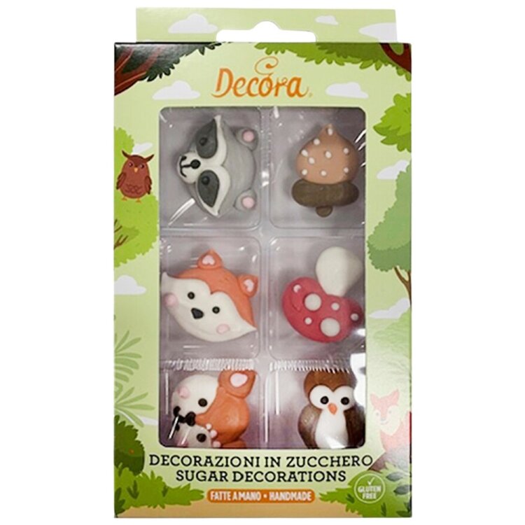 Edible Decoration, Forest Animals