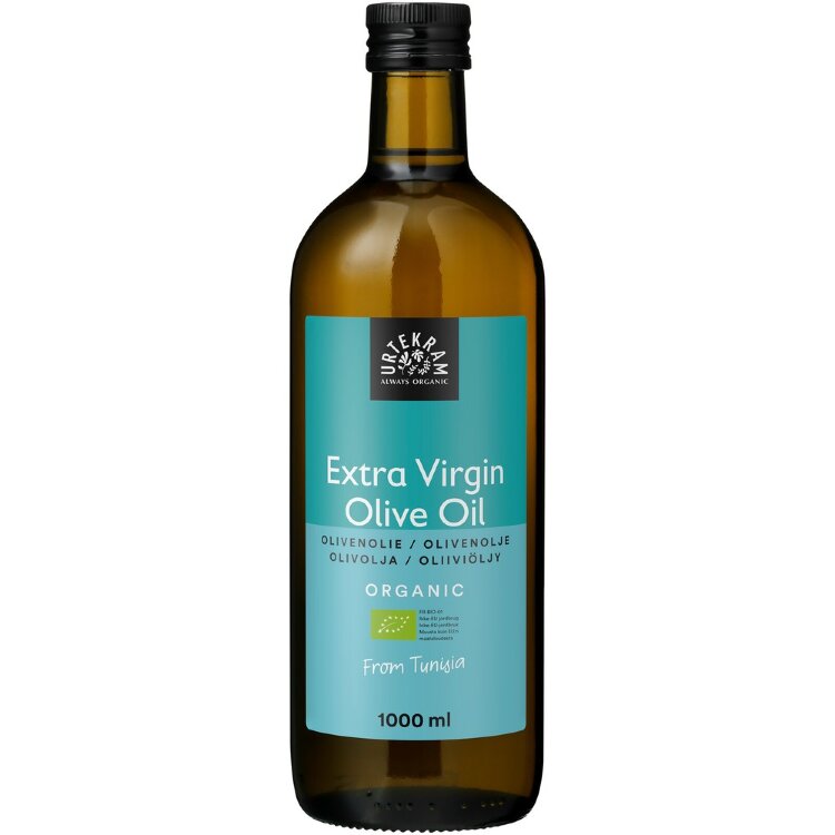 URTEKRAM Organic Extra Virgin Olive Oil 1L
