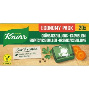 Knorr Vegetable Stock Cube 20x10g