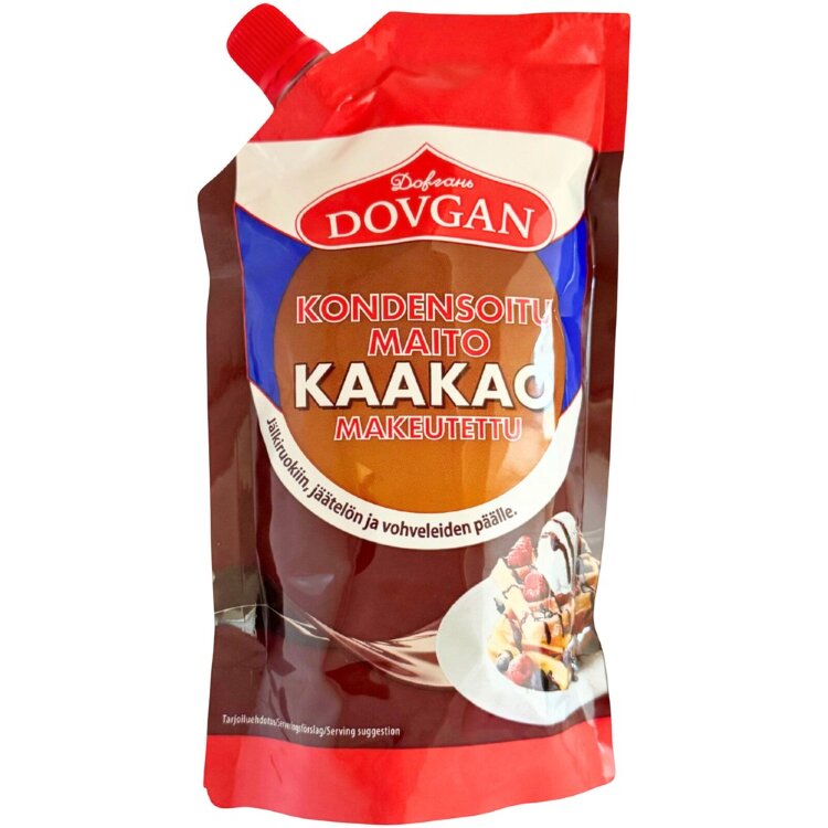 Dovgan Condensed Milk with Cocoa, Sweetened 300 g / 232 ml