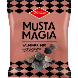 Halva Black Magic Salmiakki Mix 110 g