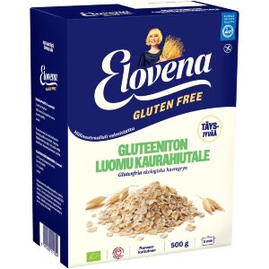 Elovena 500g Gluten-Free Organic Whole Grain Oat Flakes