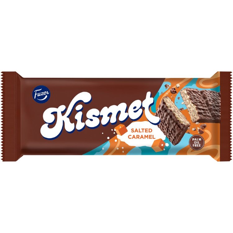 Fazer Kismet Salted Caramel Chocolate Bar 41g