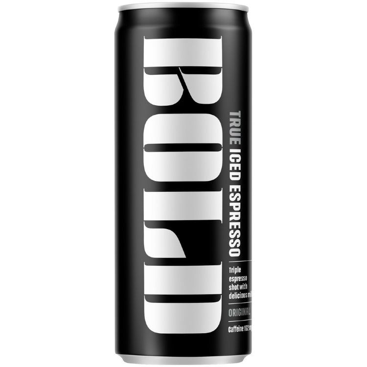 Bold True Iced Espresso Coffee Drink With Milk 250ml