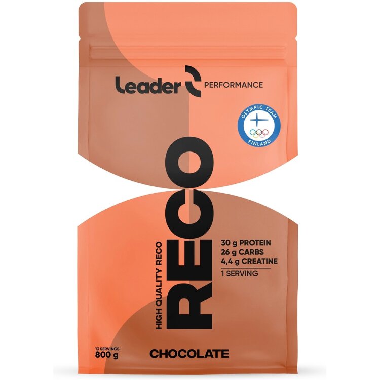 Leader Performance Reco Protein-Carbohydrate Powder Chocolate Flavored 800 g