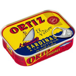 Ortiz Sardine Fillets in Olive Oil 140g