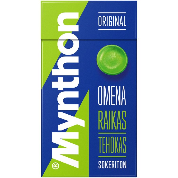 Mynthon Original Apple Sugar-Free +C Cough Pastille 39g