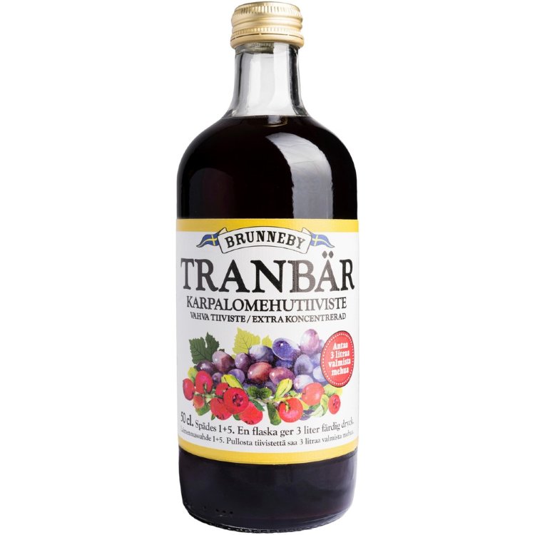 Brunneby Cranberry Juice 0.5L