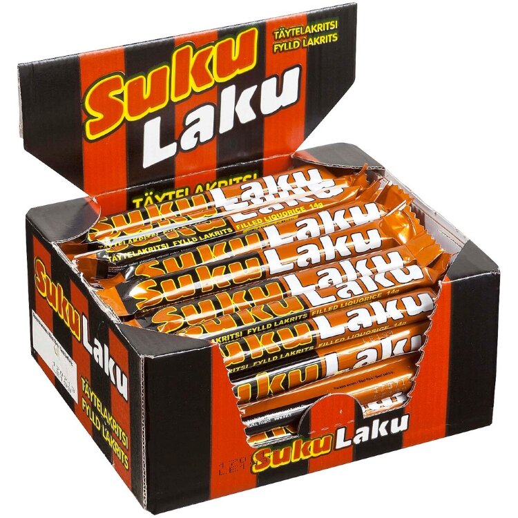 Malaco Sukulaku Licorice Bar 700g