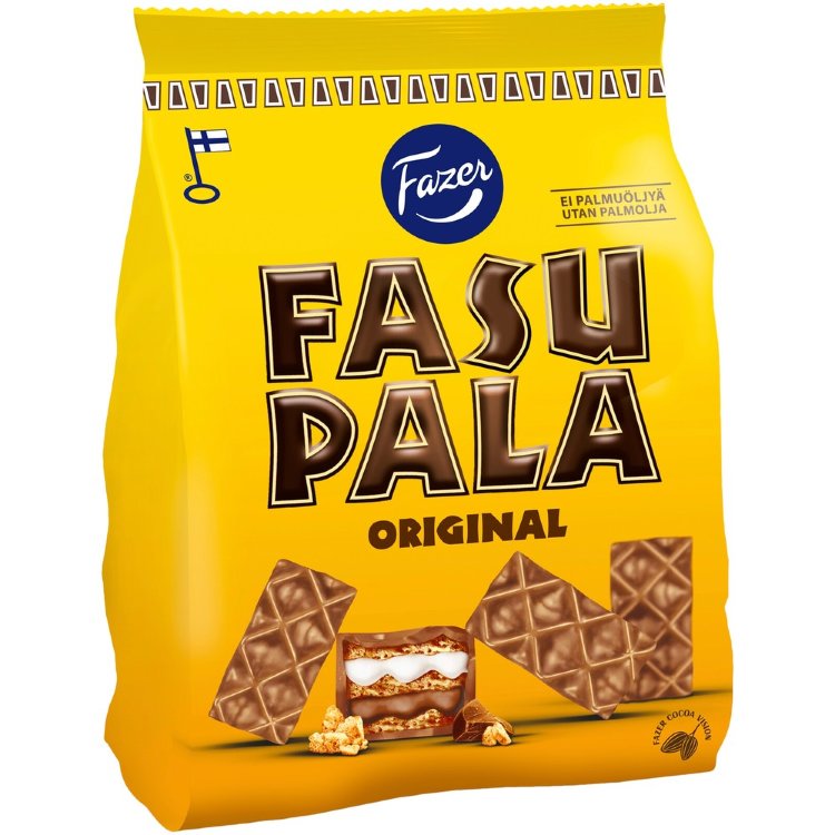 Fazer Fasupala Original Waffle Biscuit 199g