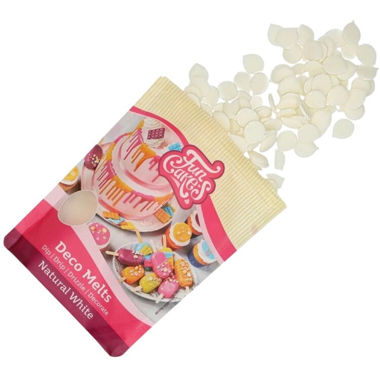 Funcakes Decomeltsnapit, White