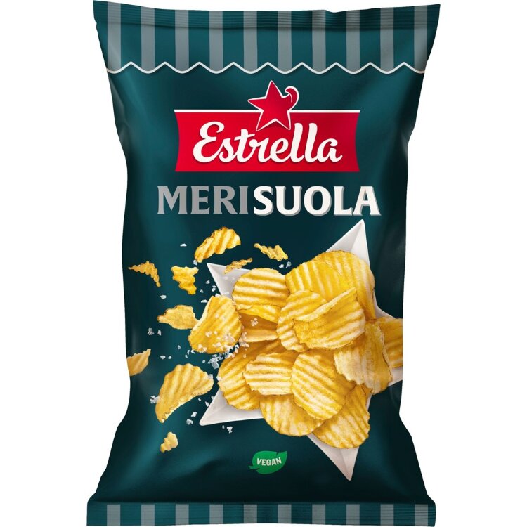 Estrella Sea Salt Chips 275g