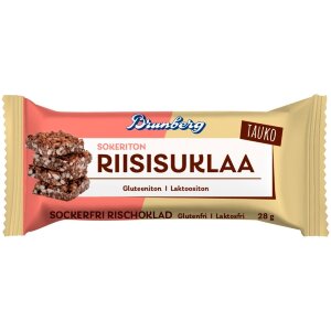 Brunberg Tauko Sugar-Free Rice Chocolate 28g
