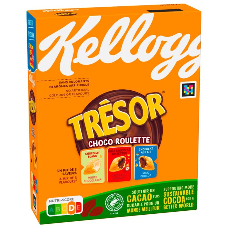 KELLOGG'S Tresor Choco Roulette 375g
