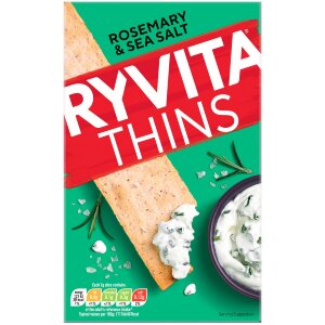 Ryvita Rosemary & Sea Salt Thin Cracker 125g