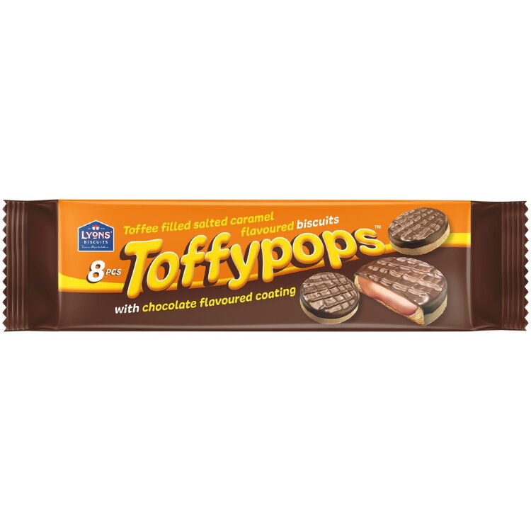 Lyons Toffy Pops Salted Caramel 120g