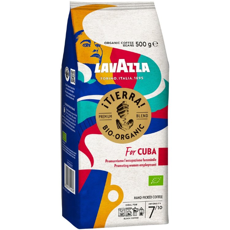 LAVAZZA TIERRA FOR CUBA BEANS 500 G