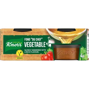 Knorr Fond "du Chef" Vegetable Portion Fond 4x28g