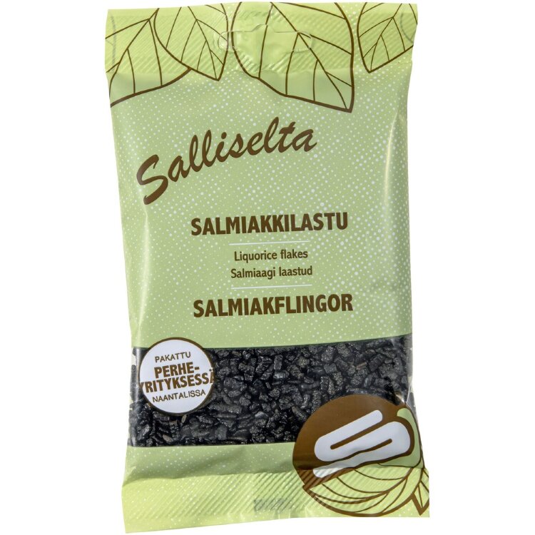 Salliselta Salmiakkilastu 100g