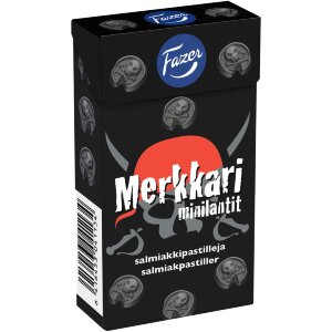Fazer Merkkari Mini Coins Salmiakki Pastilles 38g