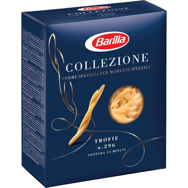 Barilla Collezione Trofie Pasta Made from Durum Wheat 500g