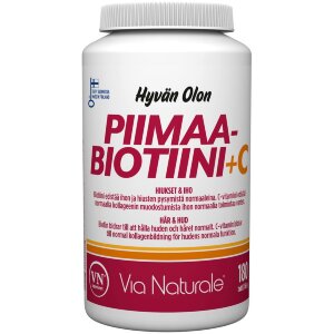 Hyvän Olon Silica-Biotin+C 180 tablets Via Naturale