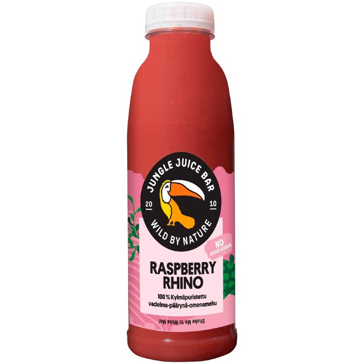 Jungle Juice Bar Cold-Pressed Juice 500ml Raspberry Rhino KMP