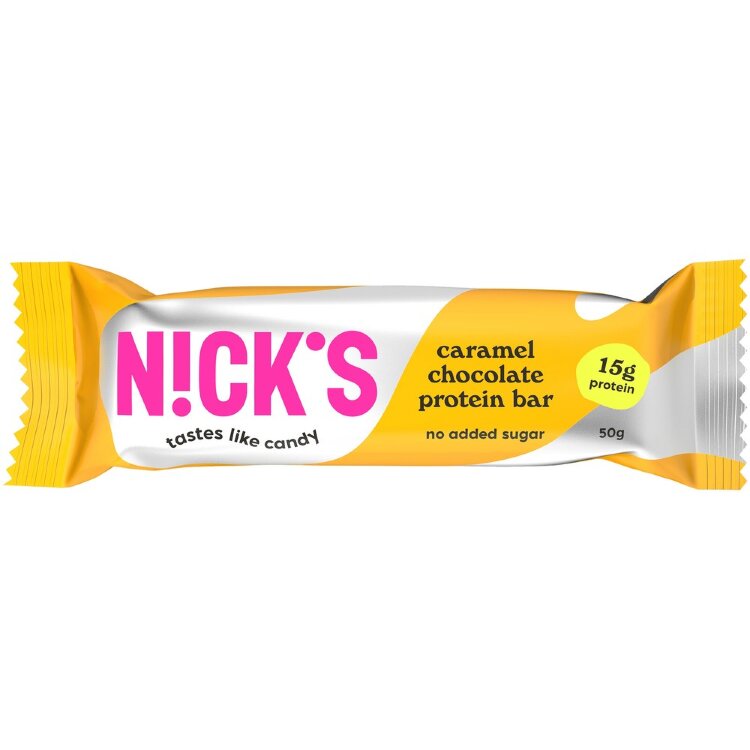 Nick's Protein Bar Caramel Chocolate 50g