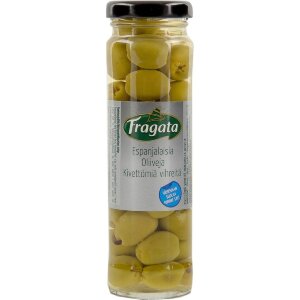 Fragata Spanish Pitted Green Olives 142/70g