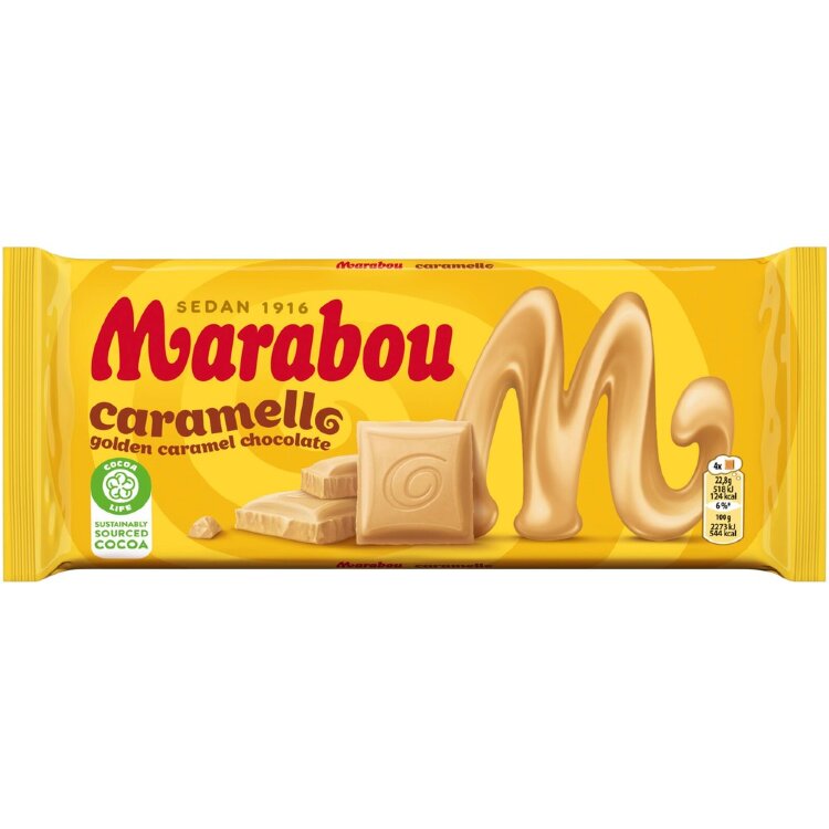 Marabou Caramello Chocolate Bar 160g