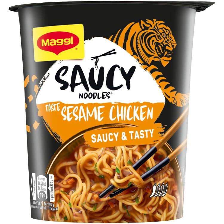 Maggi Saucy Noodles 75g Sesame Chicken