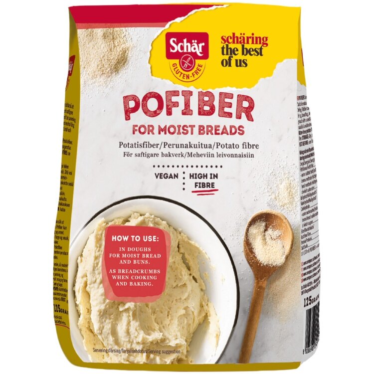 Schär Pofiber Potato Fiber Powder Gluten-Free 125g