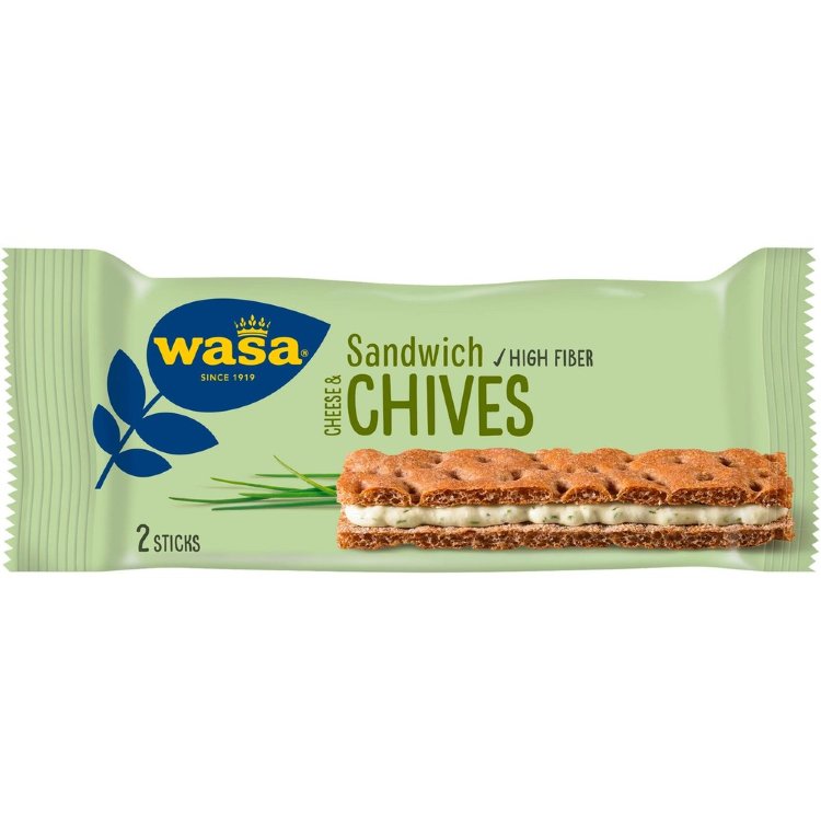 Wasa Sandwich 37g Cheese & Chives