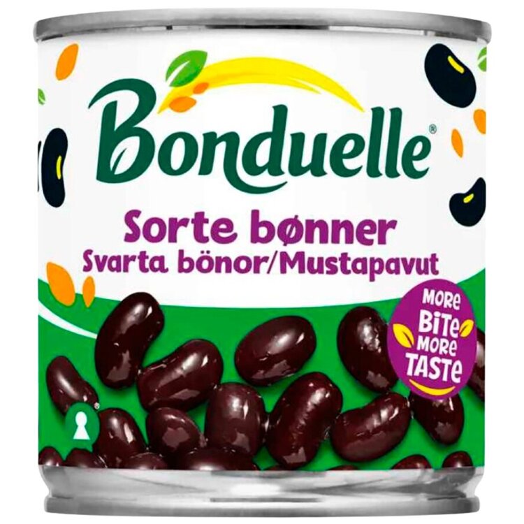 Bonduelle Mustapavut 400g/265g