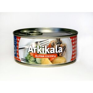Pielisen Fish Product Arkikala In Oil 150 g/115 g