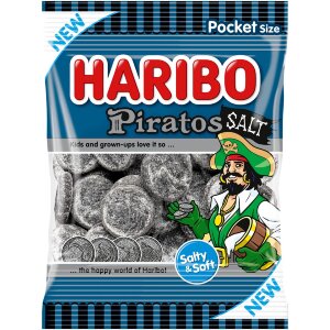 HARIBO Piratos Salt 70 g Candy Bag