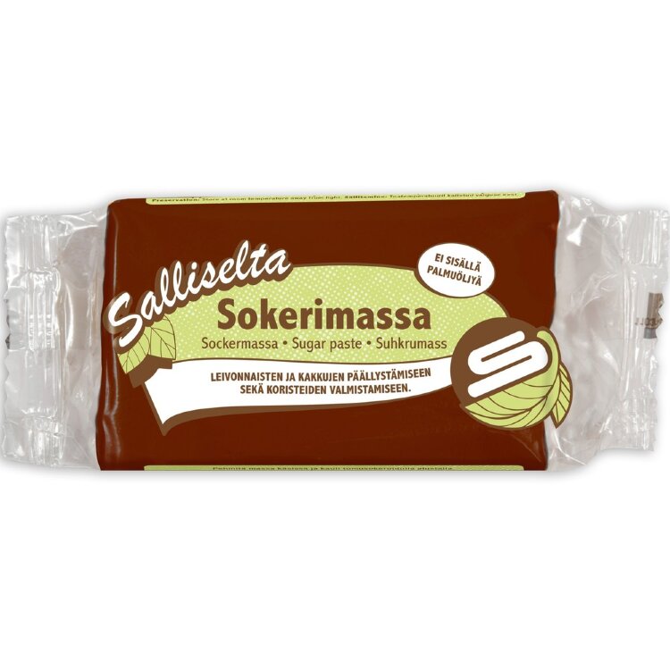 Salliselta Sugar Paste Chocolate Flavored Brown 250g