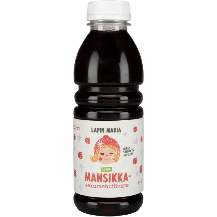 Lapin Maria Strawberry Mixed Juice Concentrate 1+5 ORGANIC
