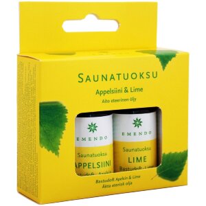 Emendo 2x10ml Sauna Scents Orange and Lime