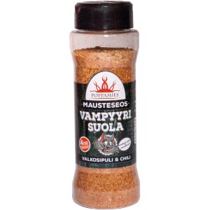 Poppamies Spice Mix Vampyyrisuola Garlic & Chili Seasoning Salt 165g