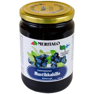 Meritalo Finnish Blueberry Jam 410g