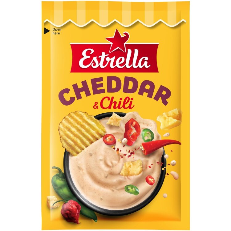 Estrella Cheddar & Chili Dip Mix 16g
