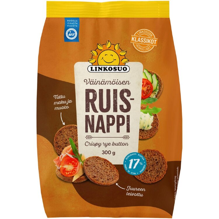 Linkosuo Väinämöisen Ruisnappi 300 g