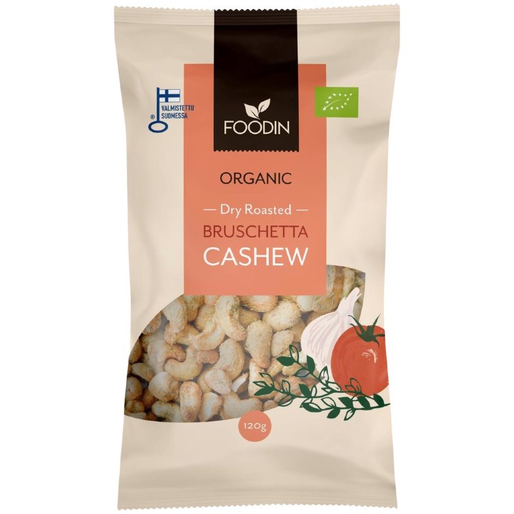 Foodin Bruschetta Cashew, Organic 120g