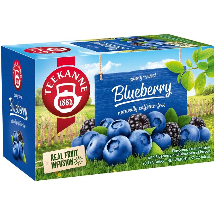 20x2.25g Teekanne Sunny-Sweet Blueberry Fruit Infusion