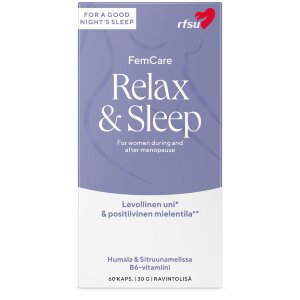 RFSU Relax & Sleep 60 pcs Dietary Supplement for Restful Sleep