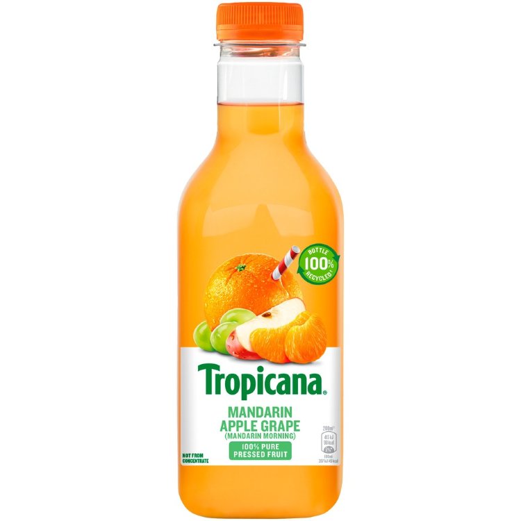 Tropicana Mandarin Apple Grape Fruit Juice 0.9l