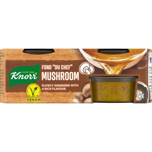 Knorr Mushroom Portion Fond Fond "du Chef" 4x28g
